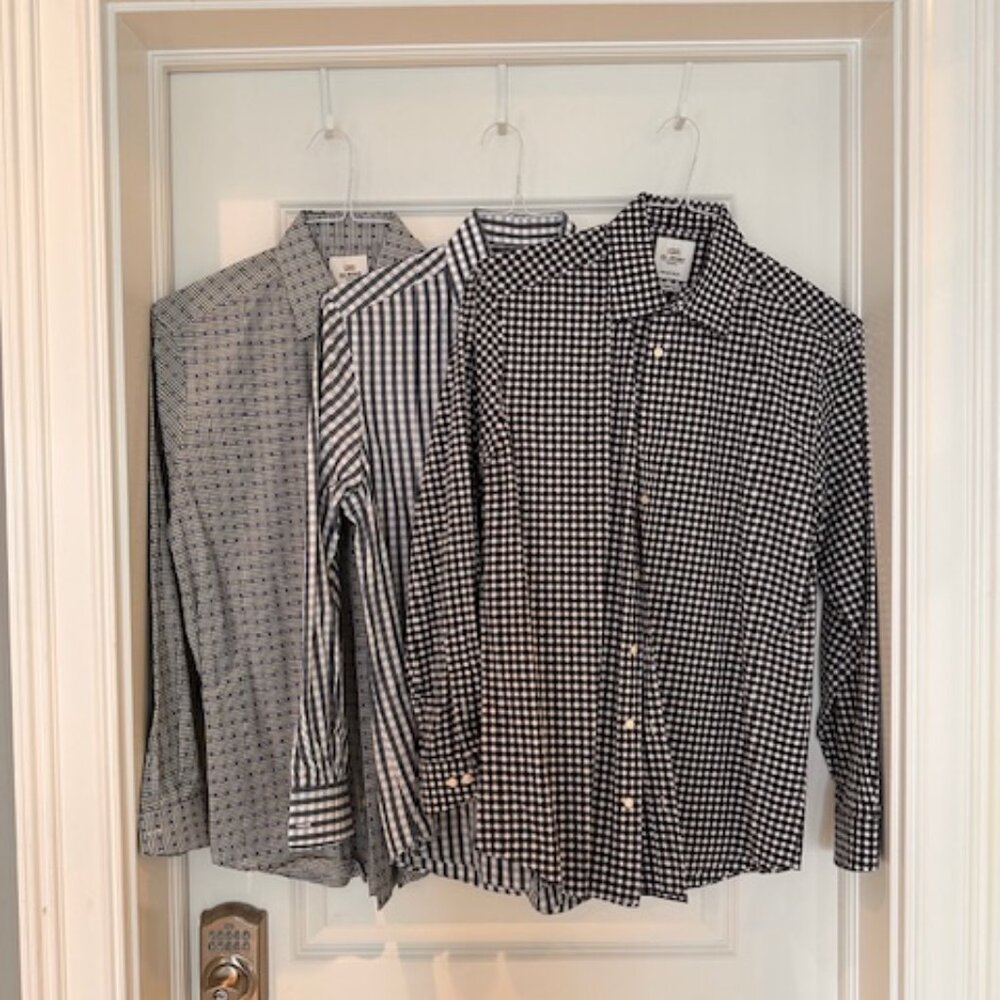 Lot of 3 Ben Sherman Tailored Slim Fit Shirts (size 15.5 x 32/33)